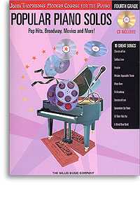 THOMPSON J. - POPULAR PIANO SOLOS GRADE 4+CD